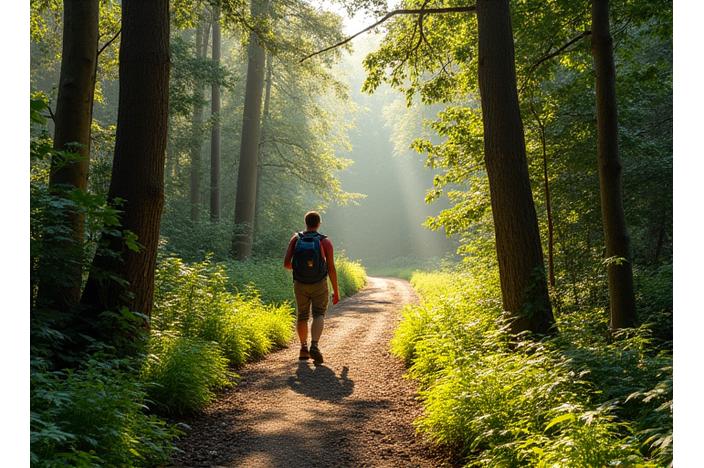 Randonnée paisible en Forêt des Cévennes